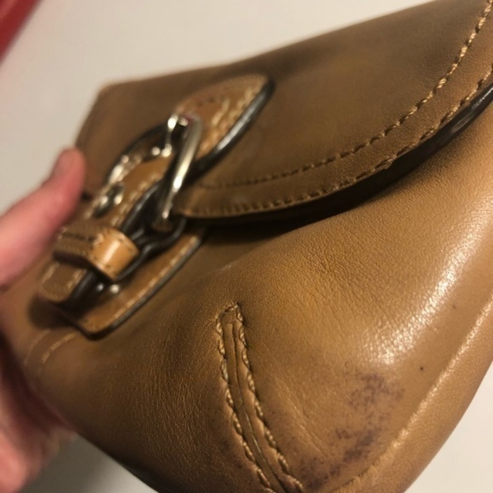 Coach soho tan light brown wristlet vintage y2k - Picture 5 of 12